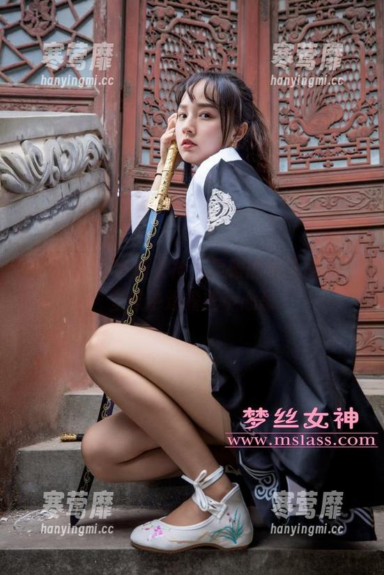 MSLASS梦丝女神-灵唯 MSLASS梦丝女神 - 灵唯的双马尾杀,壁纸中透露些小心思