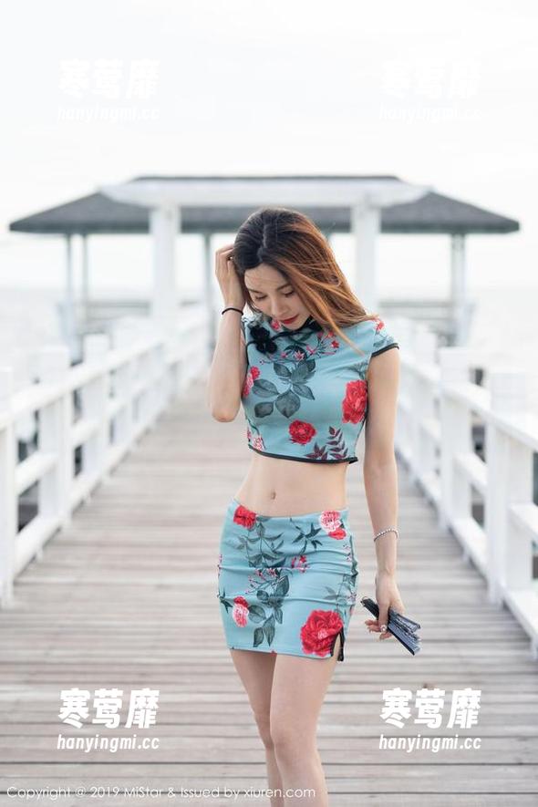MiStar魅妍社 - 瑜伽的全套作品，丽Yovi她今儿是舞者还是忍者？
