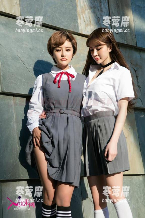 尤果网 - 禅叽zankii的校服写真——分享一份怀旧，为青春加点盐！