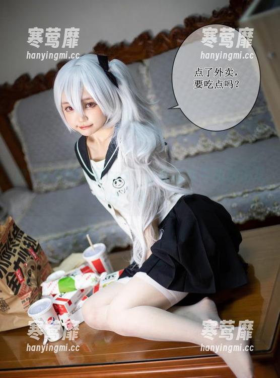 神沢永莉的天使cos，分享过程中我脑海里一片“乌云”。
